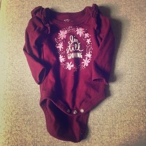 Newborn onesie